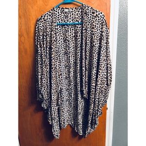 Cheetah kimono